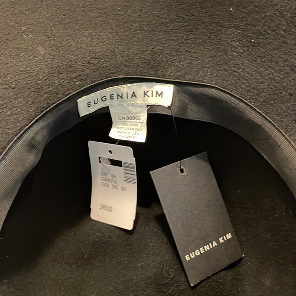 NWT: Eugenia Kim Blake 100% wool hat in black - Picture 8 of 11